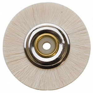 2 Inch Wheel Brush White Bristle