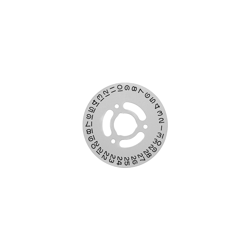 Generic (not genuine) date dial white to fit Rolex® calibre # 2135