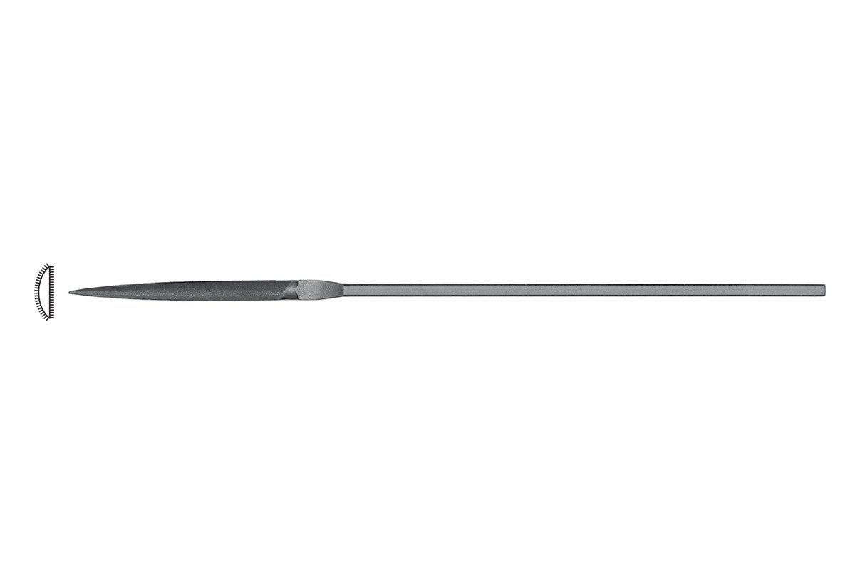 5 1/2" Half-Round Escapement File Cut 2