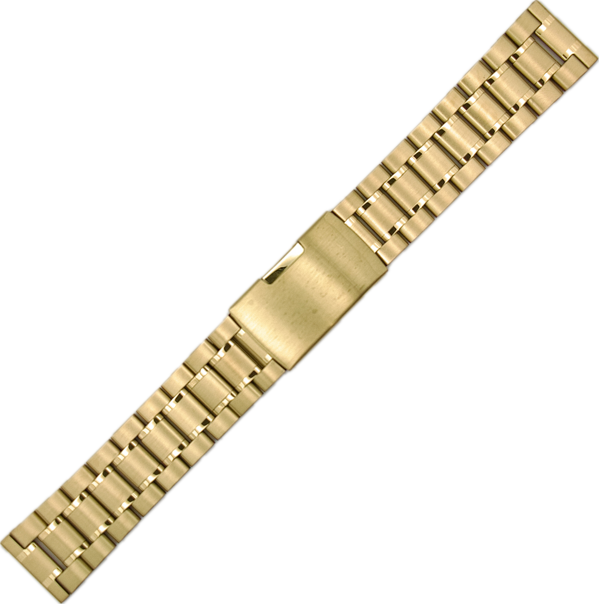 Button Release Five Row Straight End Bracelet - GD (by PERRIN)
