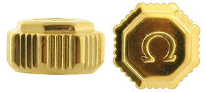 Omega® Crown (Waterproof, Tap 0.90 mm), yellow, see all case numbers in description