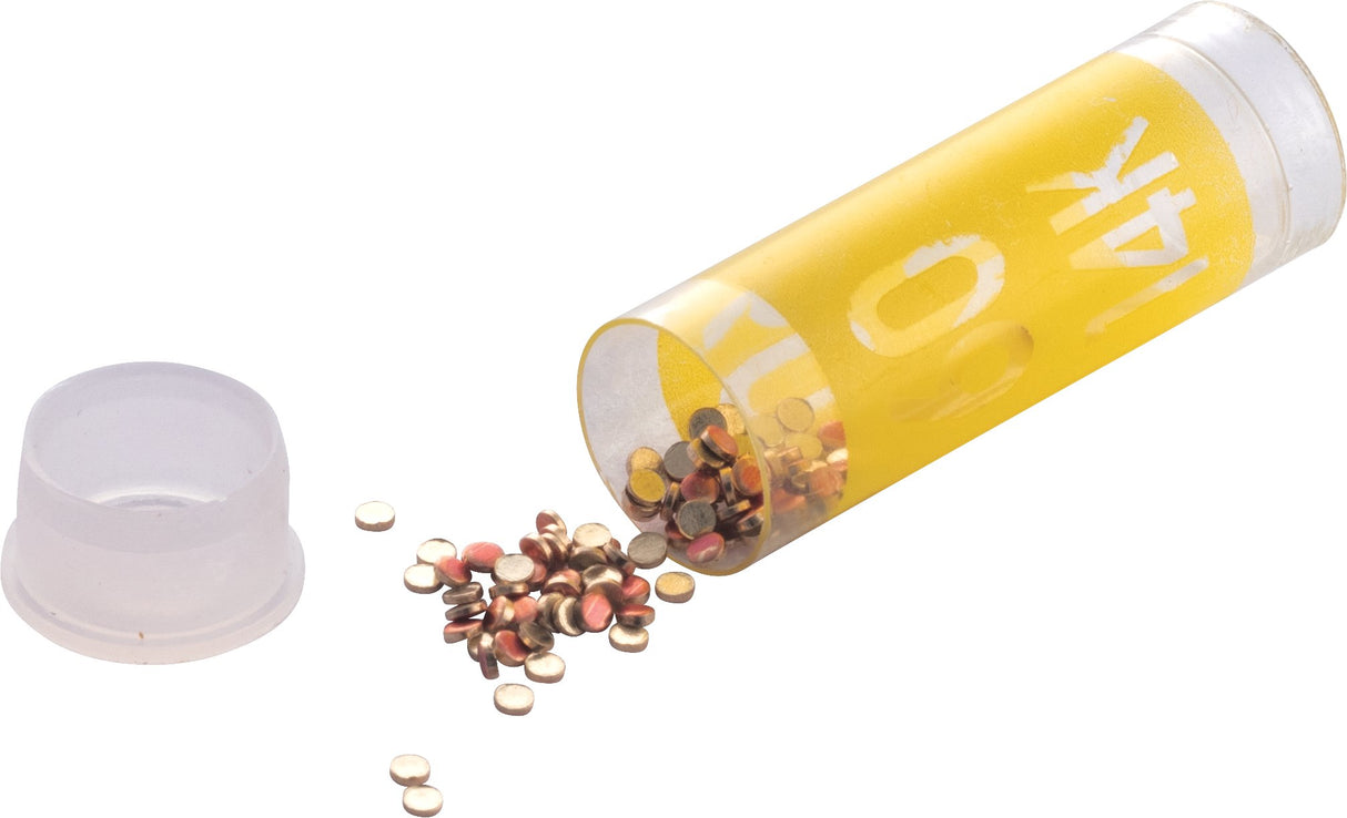 Round Redi-Prong Re-Tipping Refills - YELLOW 14KT