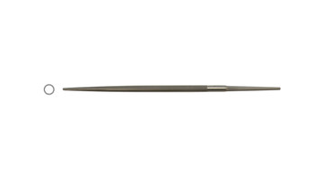 3" Round File Cut 4 Grobet Swiss Precision
