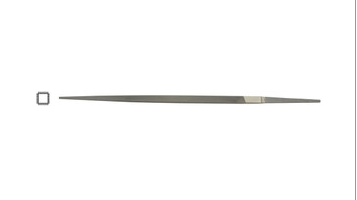 4 1/4" Square File Cut 3 Swiss Pattern