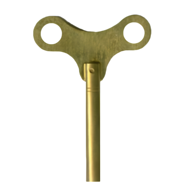 Extra Long Brass Clock Keys SE