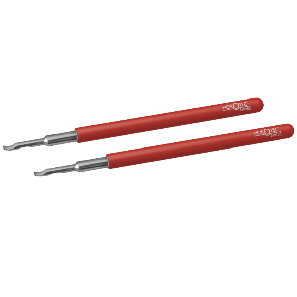 Pair of Hand Levers Horotec®, length 105 mm, tips 2.50 mm, for Wrist Watches