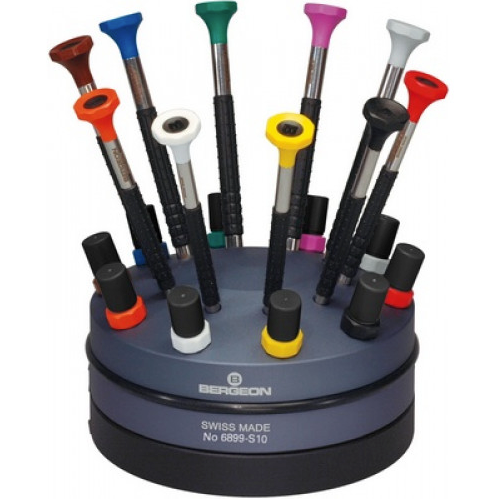 Bergeon Ergonomic Screwdriver Set of 10