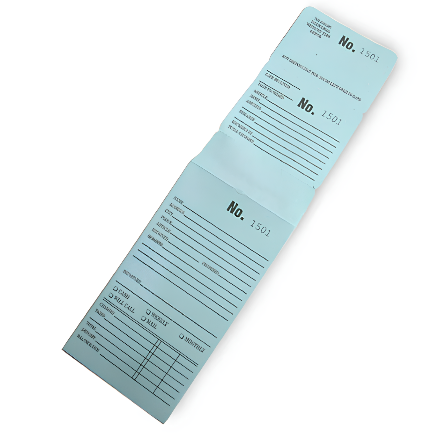 Triple Duty Blue Repair Envelopes with lay-away