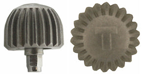 Tissot® Crown (Waterproof, threaded), fits tube T358.023, part number for the crown is T350.272 or T350006415