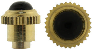 Tissot® Crown (Dustproof) TI-TIS16, gold colour with black stone, no logo
