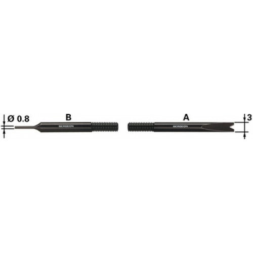 Pointed End 3153 Spring Bar Tool - 100
