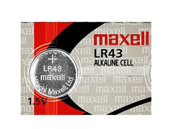 Maxell LR43 Alkaline Battery