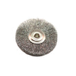 Unmounted 3/32" Arbor Hole Steel Wire Brushes - 1" Diameter (628129726498)