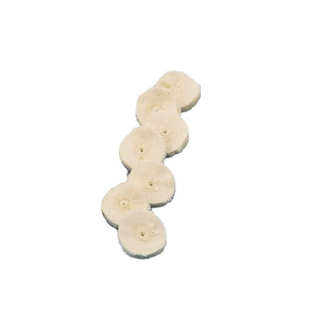 1" Diameter Miniature Finex Muslin Buffs (633513607202)