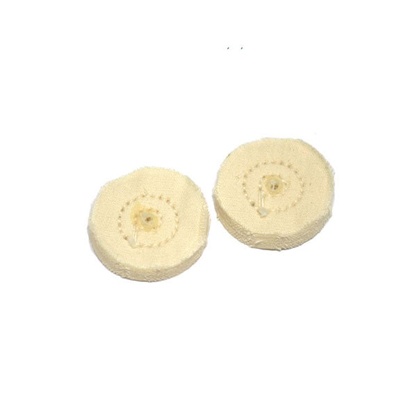 1" Diameter Miniature Finex Muslin Buffs (633513607202)