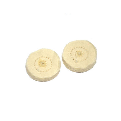 1" Diameter Miniature Finex Muslin Buffs (633513607202)