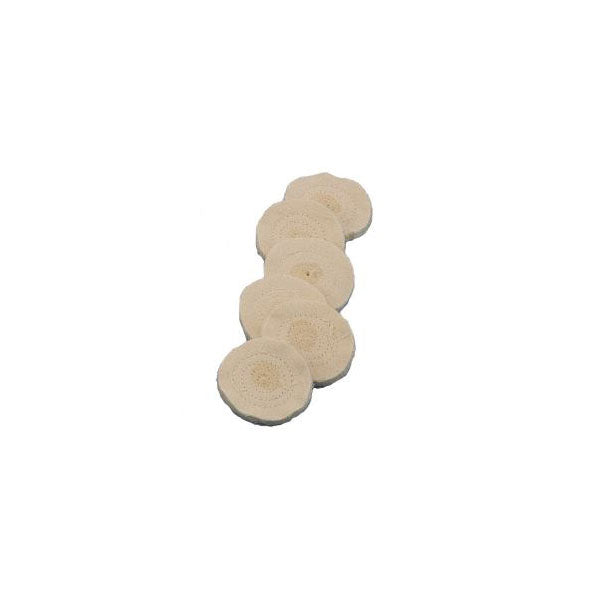 2" Diameter Miniature Finex Muslin Buffs (633537396770)