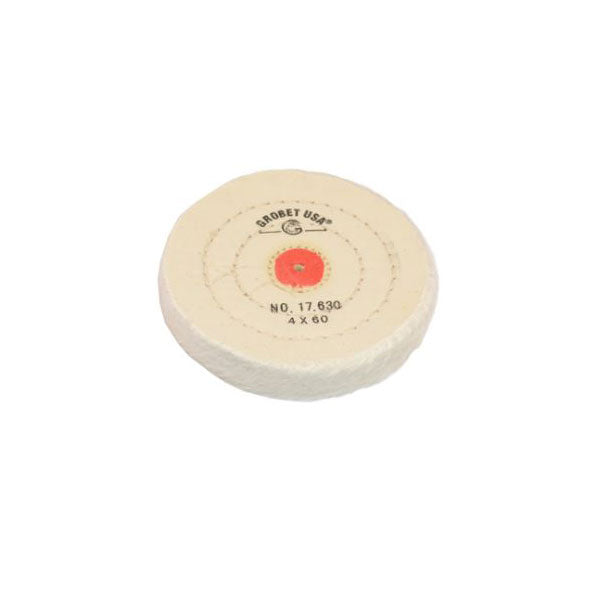 4" Diameter Finex Muslin Buffs with Shellac Centers (633757401122)