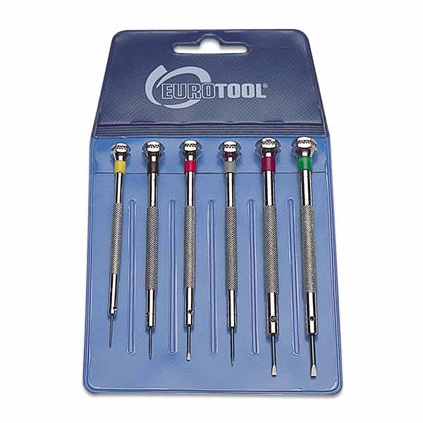 EUROTOOL SCREWDRIVER SET FOR WATCHMAKERS