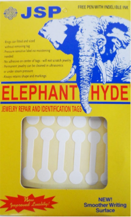 Elephant Hyde Tags- long length pack of 500