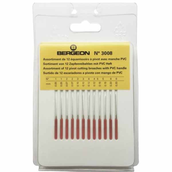 Cutting Broach Assortment 0.05 mm to 0.20 mm