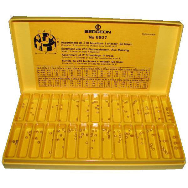 Bergeon #6607 Bushing Assortment (10444278415)