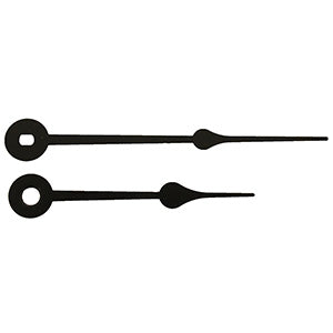 Spade Hour & Minute Hands 3 1/2"
