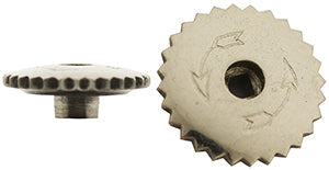 Jaeger-LeCoultre® 402, 427, 496, 8NR, 8RF, 8RFO Steel Back-wind Crown with Square Hole CN-LC41