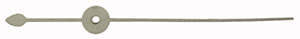 Elgin® White Sweep Seconds Hand to fit 8/0 size, length 12.00 mm, tube length 0.50 mm