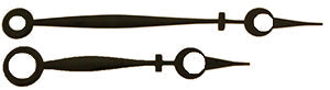 Gruen® Pair of Hands HD-GRU16 length of min hand 18.50 mm (click here to see the calibers)