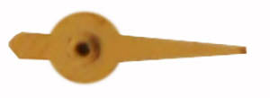 Gruen® Small Seconds Hand HD-GRU64 , yellow Gruen® 480, length 2.20 mm (click here to see the calibers)