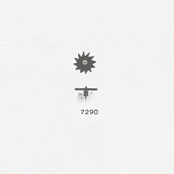 Jaeger LeCoultre® calibre # 207 alarm wheel