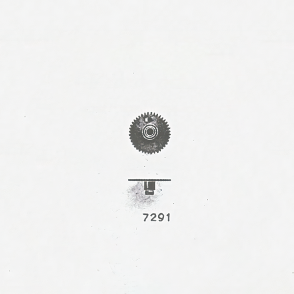 Jaeger LeCoultre® calibre # 207 interlocking wheel - height 3.20 mm