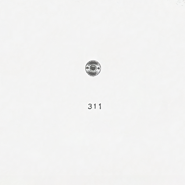 Jaeger LeCoultre® calibre # 210 upper cap jewel with end-piece, for balance