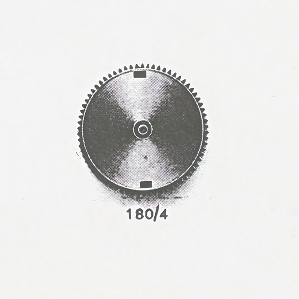 Jaeger LeCoultre® calibre # 218 barrel for key winding, complete with mainspring