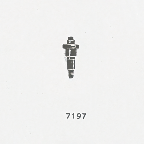 Jaeger LeCoultre® calibre # 211 alarm barrel arbor for key winding