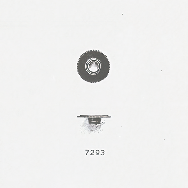 Jaeger LeCoultre® calibre # 219 alarm hand bearing wheel