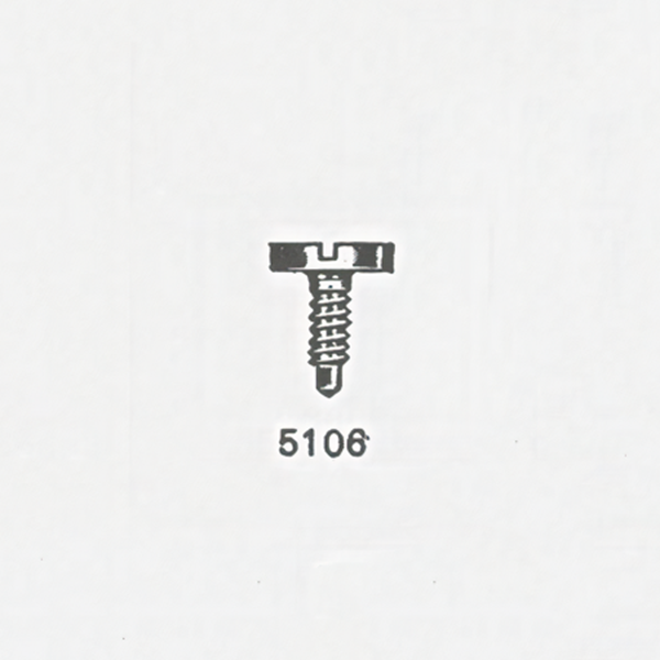 Jaeger LeCoultre® calibre # 240/2 screw for spring for alarm setting stem - see # 5106