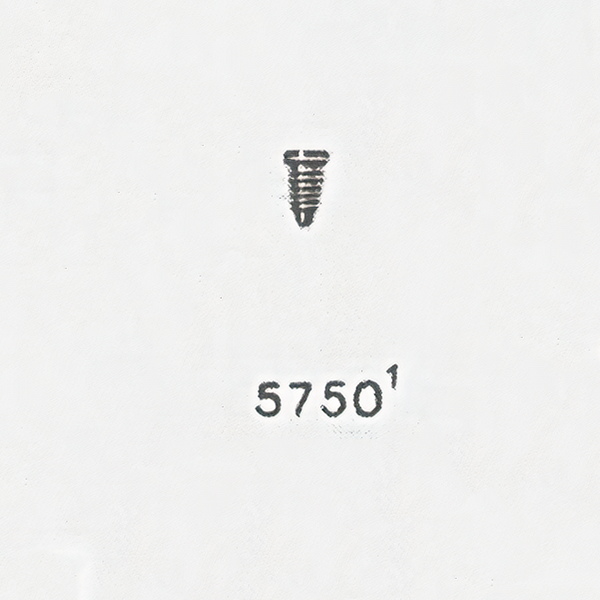 Jaeger LeCoultre® calibre # 472 dial screw