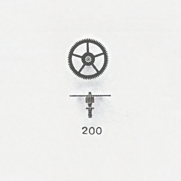 Jaeger LeCoultre® calibre # 452 centre wheel and pinion with cannon pinion