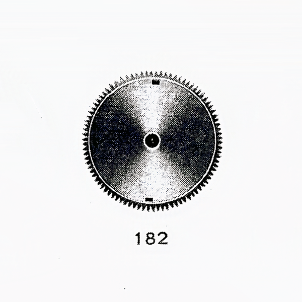 Jaeger LeCoultre® calibre # 487 barrel and cover