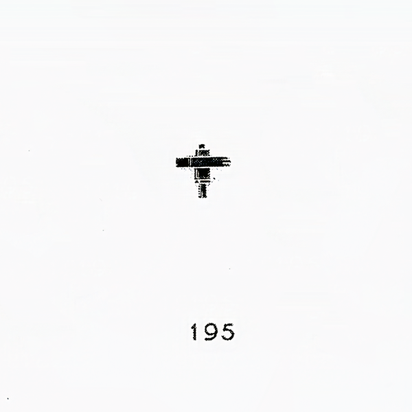 Jaeger LeCoultre® calibre # 487 barrel arbor