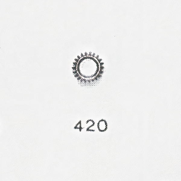 Jaeger LeCoultre® calibre # 481 crown wheel