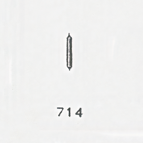 Jaeger LeCoultre® calibre # 12AD pallet staff