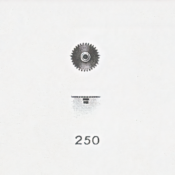 Jaeger LeCoultre® calibre # 480 hour wheel - ht. 137