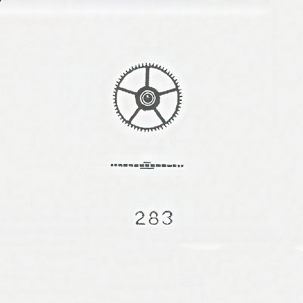 Jaeger LeCoultre® calibre # 810 driving wheel over third wheel