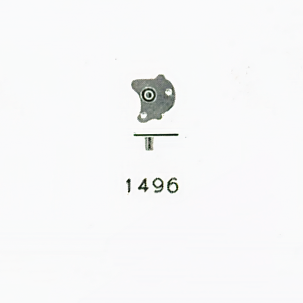 Jaeger LeCoultre® calibre # 881 oscillating weight axle