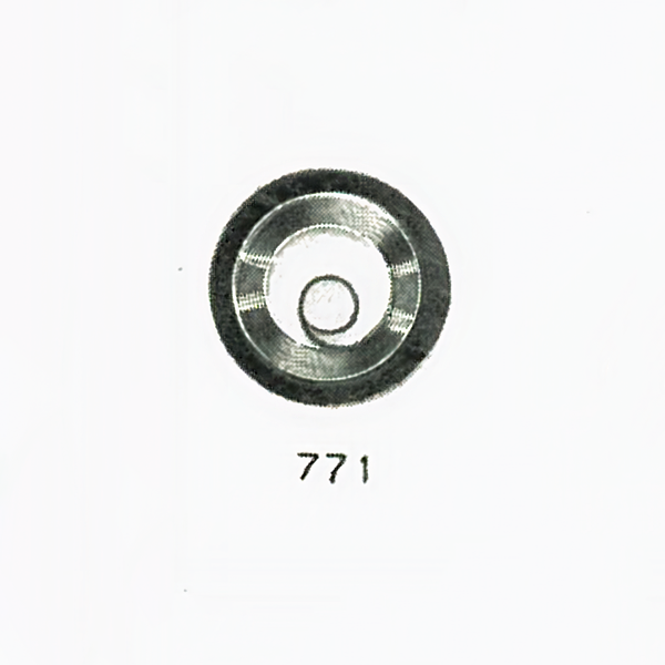 Jaeger LeCoultre® calibre # 881 mainspring with brake bridle