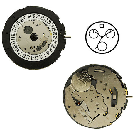 0S20 Miyota Watch Movement (9345950468)