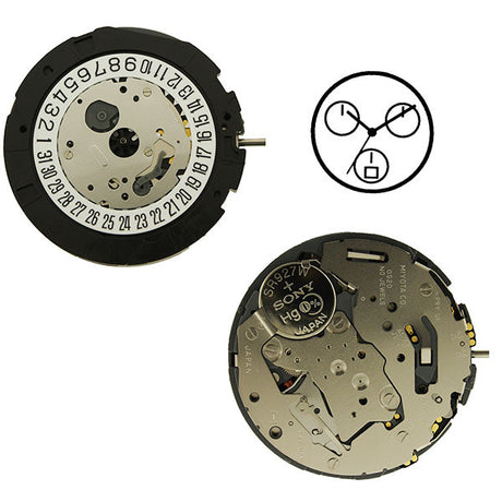 0S20 Miyota Watch Movement (9345950660)